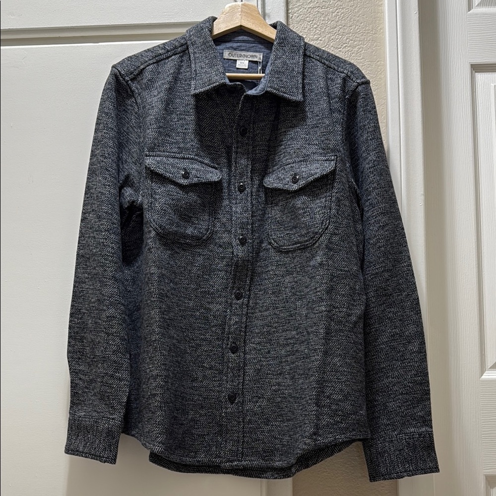 Outerknown Gray Casual Button Down Shirt